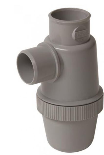 Siphon lavabo entree verticale d,50